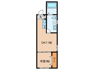 CELENEST名駅西の物件間取画像